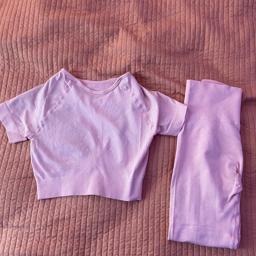 Activewear Set (3 tops + one pair of matching leggings)
